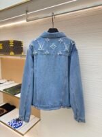 Louis Vuitton washed ripped denim jacket - Image 2