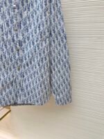 DIOR all-over printed lettering denim shirt - Image 15