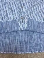 DIOR all-over printed lettering denim shirt - Image 6