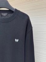 Balenciaga wheat ear embroidered mud print sweater - Image 6