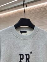 Prada Short Letter Crew Neck Sweatshirt - Image 3