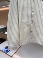 Dior herringbone stripe embroidered shirt - Image 11