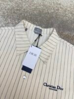 Dior herringbone stripe embroidered shirt - Image 6