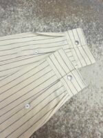 Dior herringbone stripe embroidered shirt - Image 14