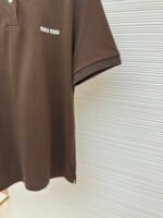 MiuMiu cotton piqué polo shirt - Image 7