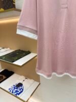 Prada jersey fake two-piece short-sleeved polo shirt - Image 16