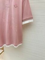 Prada jersey fake two-piece short-sleeved polo shirt - Image 15
