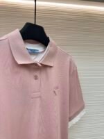 Prada jersey fake two-piece short-sleeved polo shirt - Image 14