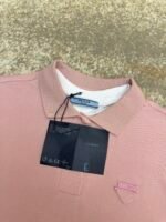 Prada jersey fake two-piece short-sleeved polo shirt - Image 12