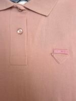 Prada jersey fake two-piece short-sleeved polo shirt - Image 5