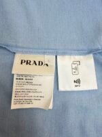 Prada jersey fake two-piece short-sleeved polo shirt - Image 7