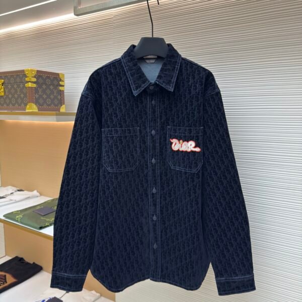 Dior x KAWS co-branded denim jacket