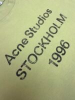 Acne Studios 1966 mud-dyed washed distressed short-sleeves - Image 5