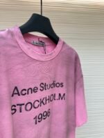 Acne Studios 1966 mud-dyed washed distressed short-sleeves - Image 16