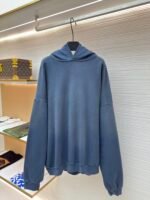 Acne Studios distressed printed hooded sweatshirt