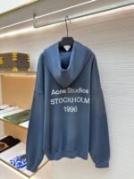 Acne Studios distressed printed hooded sweatshirt - Image 2