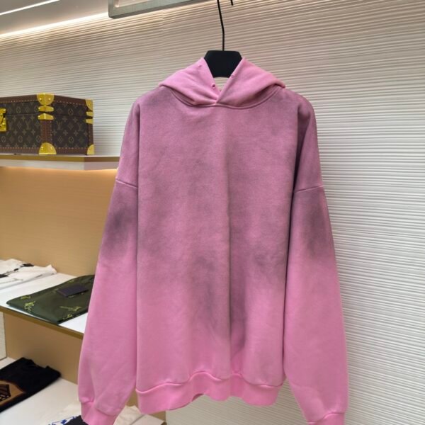 Acne Studios distressed printed hooded sweatshirt
