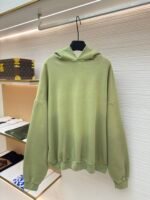 Acne Studios distressed printed hooded sweatshirt