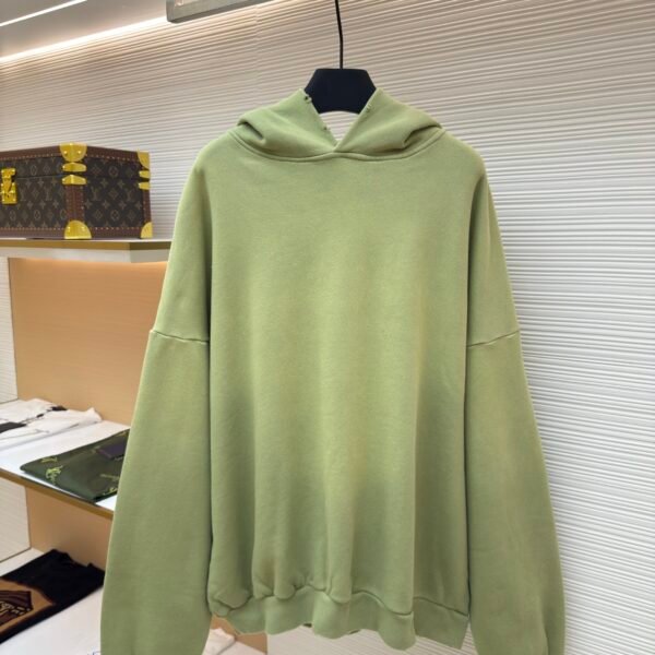 Acne Studios distressed printed hooded sweatshirt