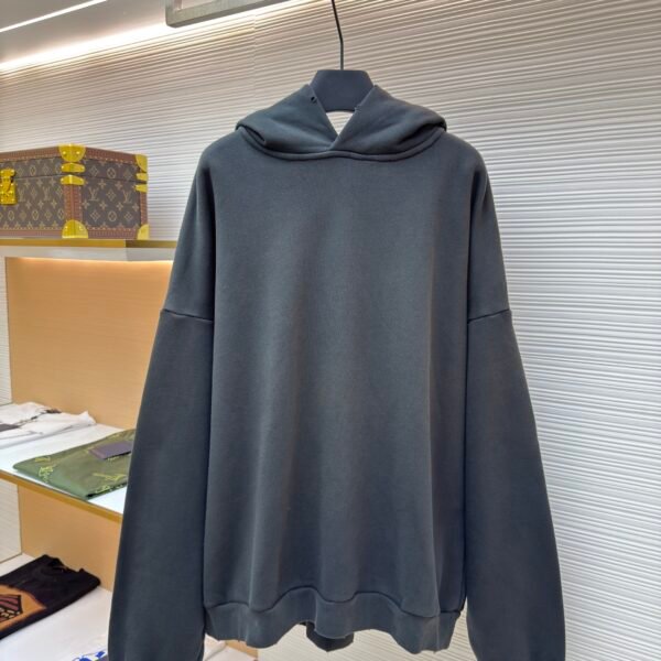 Acne Studios distressed printed hooded sweatshirt
