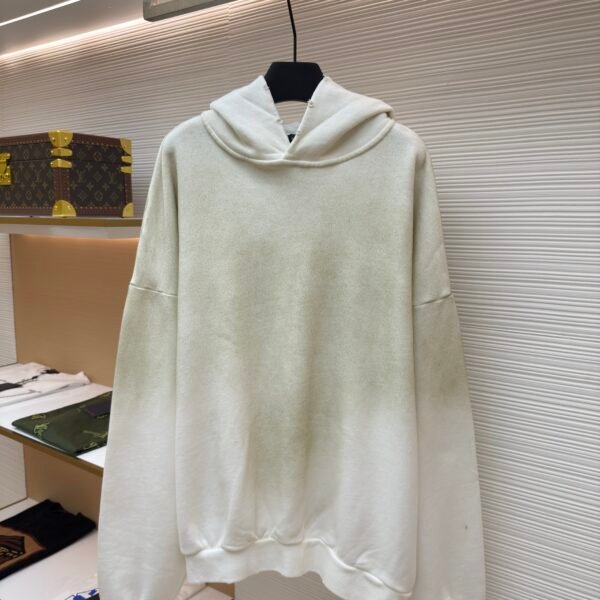 Acne Studios distressed printed hooded sweatshirt