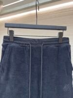 Louis Vuitton Checkerboard Cotton Terry Embroidered Shorts - Image 3