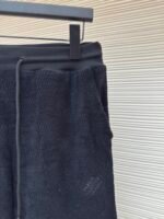 Louis Vuitton Checkerboard Cotton Terry Embroidered Shorts - Image 5