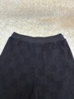 Louis Vuitton Checkerboard Cotton Terry Embroidered Shorts - Image 12