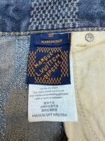 Louis Vuitton yellowed checkerboard jeans - Image 18