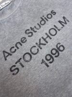 Acne Studios 1966 mud-dyed washed distressed short-sleeves - Image 6