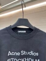 Acne Studios 1966 mud-dyed washed distressed long-sleeves - Image 3