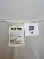 MiuMiu embroidered logo long sleeve - Image 18