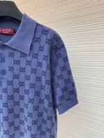 Gucci Drape-dyed jacquard POLO shirt - Image 5