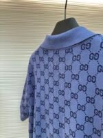 Gucci Drape-dyed jacquard POLO shirt - Image 13