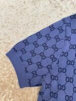 Gucci Drape-dyed jacquard POLO shirt - Image 9