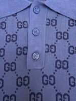 Gucci Drape-dyed jacquard POLO shirt - Image 8