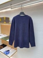 MIUMIU embroidered teddy fur crew neck sweater - Image 2