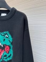 Charlie Luciano dinosaur head sweater - Image 5