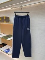 Balenciaga embroidered trim track pants