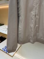 LOUIS VUITTON wool short silhouette stand up collar jacket jacket - Image 15