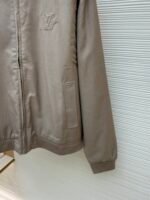 LOUIS VUITTON wool short silhouette stand up collar jacket jacket - Image 14