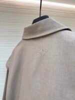 LOUIS VUITTON wool short silhouette stand up collar jacket jacket - Image 12