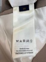 LOUIS VUITTON wool short silhouette stand up collar jacket jacket - Image 4