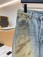 Acne Studios 2023M Dirty Loose Wide Leg Jeans - Image 4