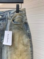 Acne Studios 2023M Dirty Loose Wide Leg Jeans - Image 5
