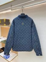 LOUIS VUITTON nigo boot thread embroidered denim jacket - Image 2
