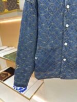 LOUIS VUITTON nigo boot thread embroidered denim jacket - Image 6