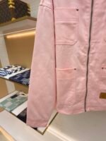 LOUIS VUITTON Splicing Collar Jacket Coat - Image 6