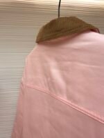 LOUIS VUITTON Splicing Collar Jacket Coat - Image 9