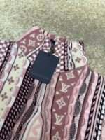 Louis Vuitton NigoMonogram floral jacquard heavy half-zip stand-up collar sweater - Image 14